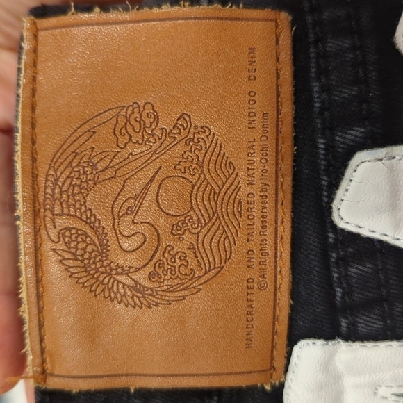 IRO-OCHI Kanazawa savage black jeans size 32 - Picture 14 of 16